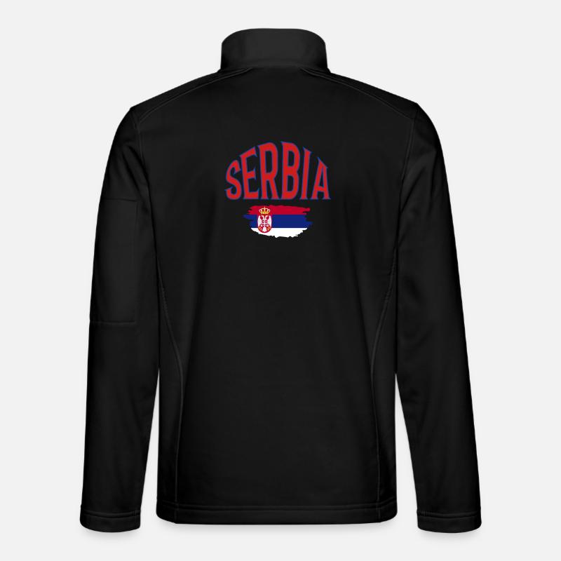 Serbia Unisex Softshell Jacket