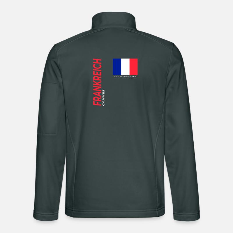 Cannes Veste en tissu softshell Unisexe