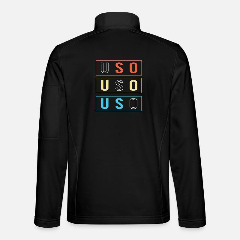 Samoa - Veste en tissu softshell Unisexe - noir