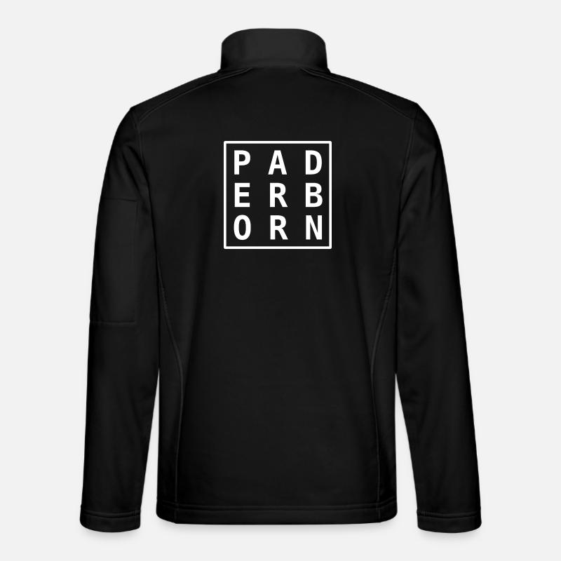 paderborn_3x3w - Unisex Softshell Jacket - black