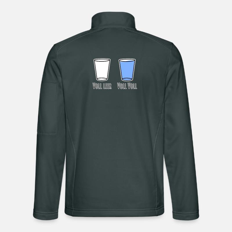 Completely empty and fully full! Full German language! Unisex Softshell Jacket