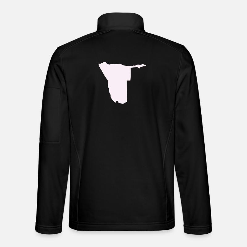 Nambia Silhouette - Veste en tissu softshell Unisexe - noir
