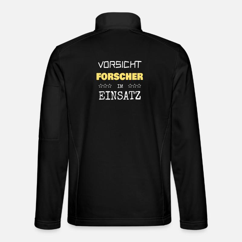 Vocation Researcher - Unisex Softshell Jacket - black