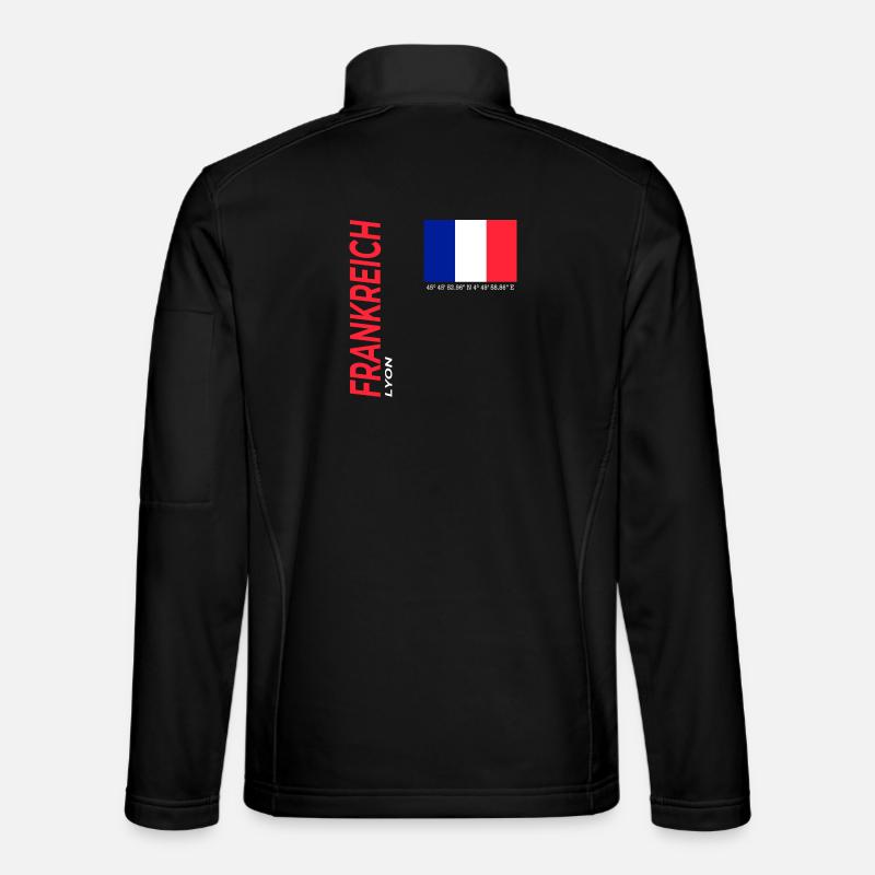 Lyon - Unisex Softshelljacke - Schwarz