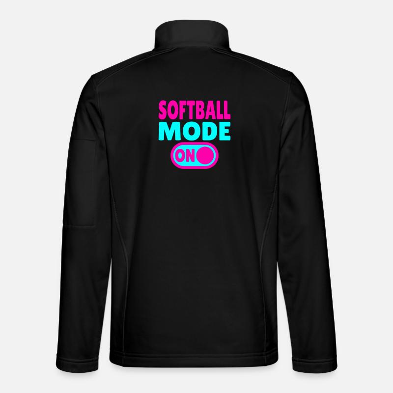 Softball Mode ON Unisex Softshell Jacket
