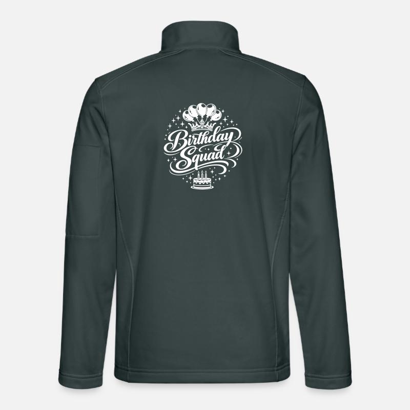 Effectif d’anniversaire Veste en tissu softshell Unisexe