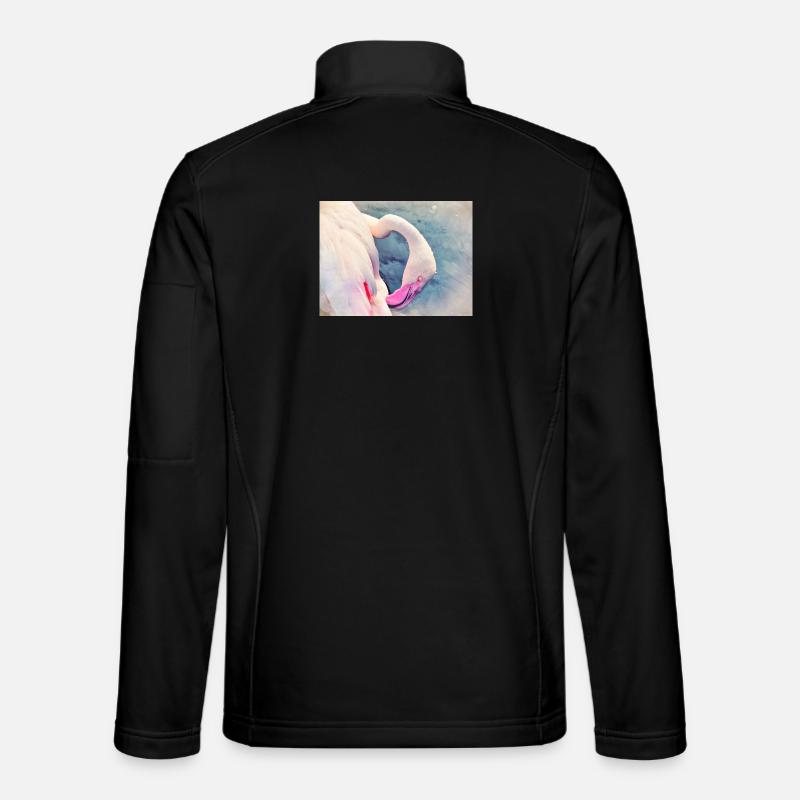 Flamingo - Unisex Softshell Jacket - black