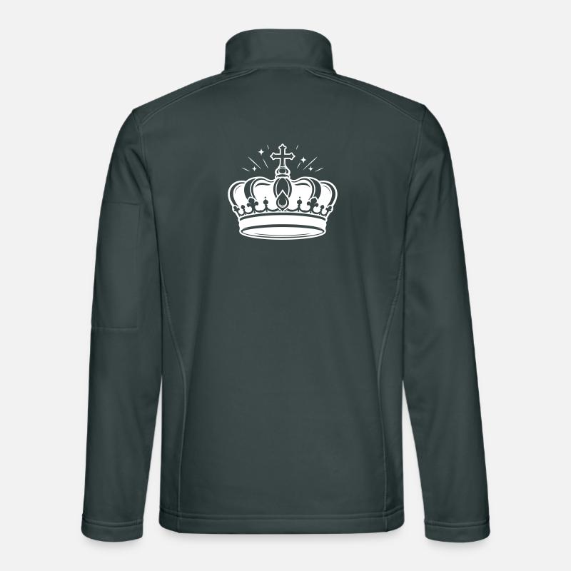 Crown Symbol Unisex Softshell Jacket