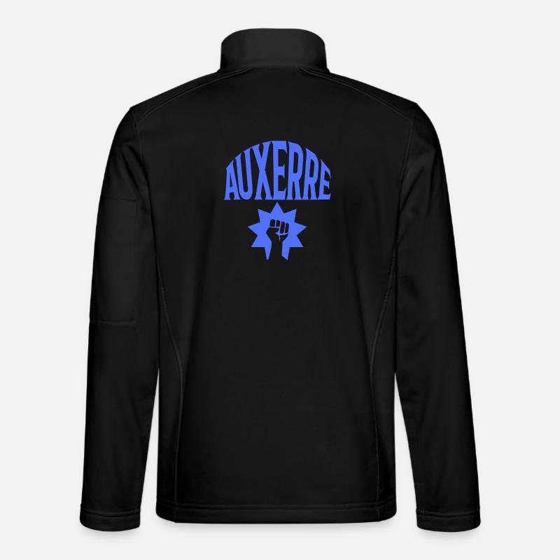 Auxerre - Unisex Softshelljacke - Schwarz