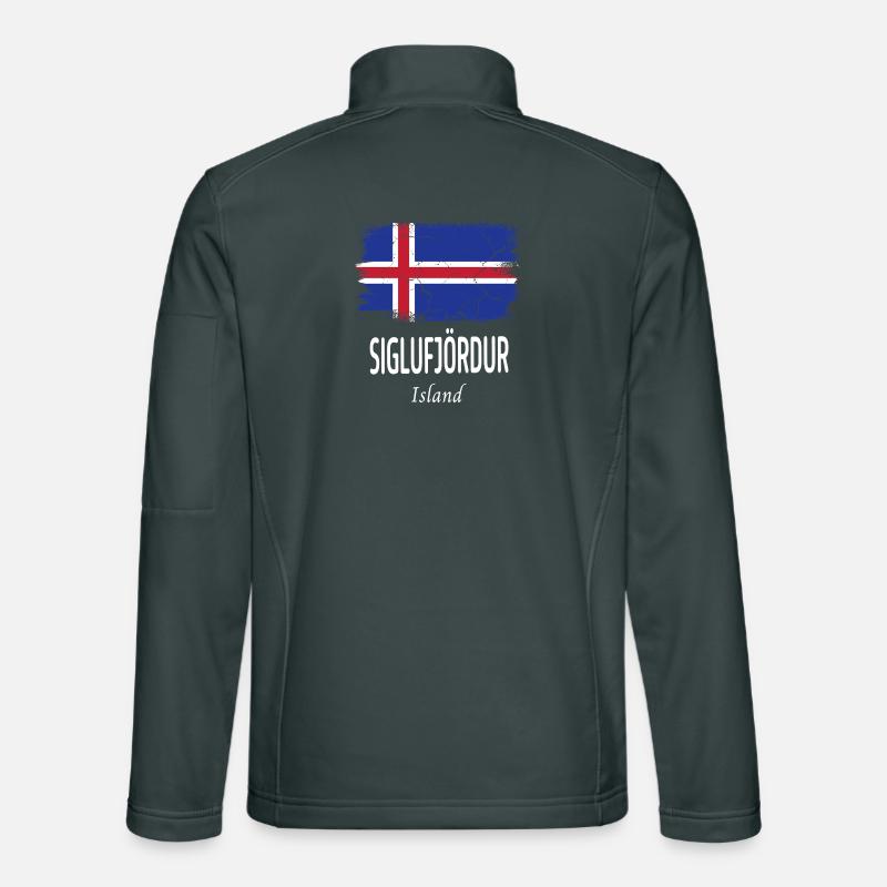Siglufjördur Veste en tissu softshell Unisexe
