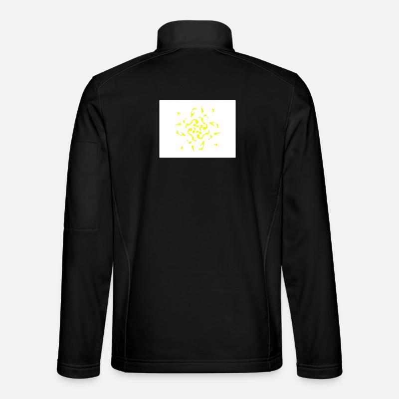 mandala4tv - Unisex Softshell Jacket - black