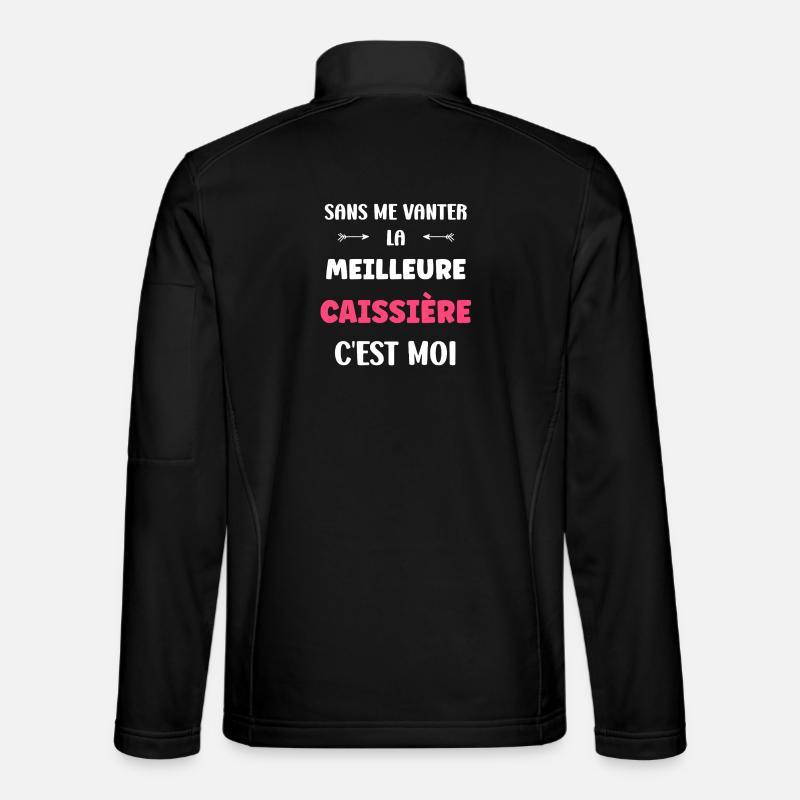 Cashier - Unisex Softshell Jacket - black