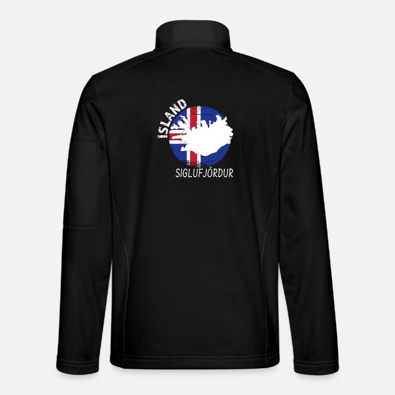 Siglufjördur - Unisex Softshell Jacket - black