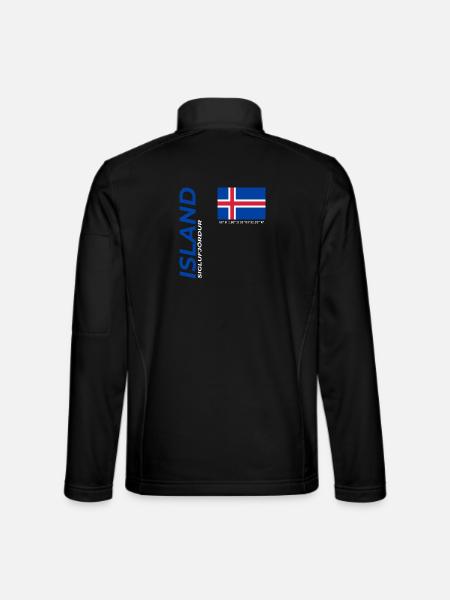 Siglufjördur - Unisex Softshell Jacket - black