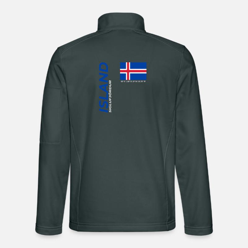 Siglufjördur Veste en tissu softshell Unisexe