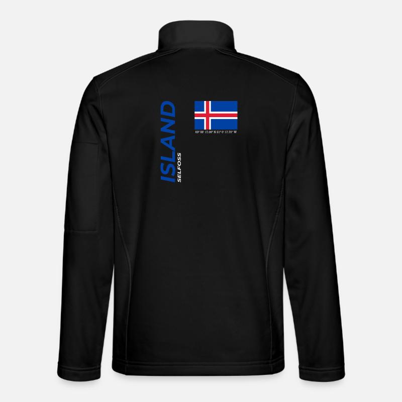 Selfoss - Unisex Softshelljacke - Schwarz