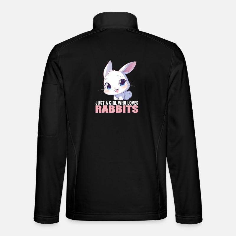 Bunny Bunny - Unisex Softshell Jacket - black