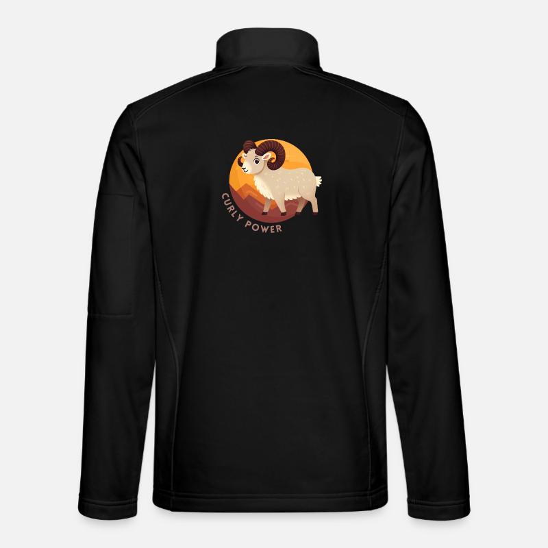 Aries Curly Power Unisex Softshell Jacket