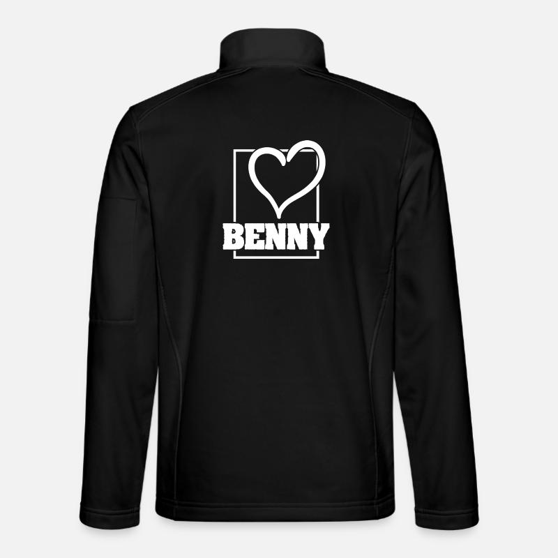 Benny - Unisex Softshelljacke - Schwarz