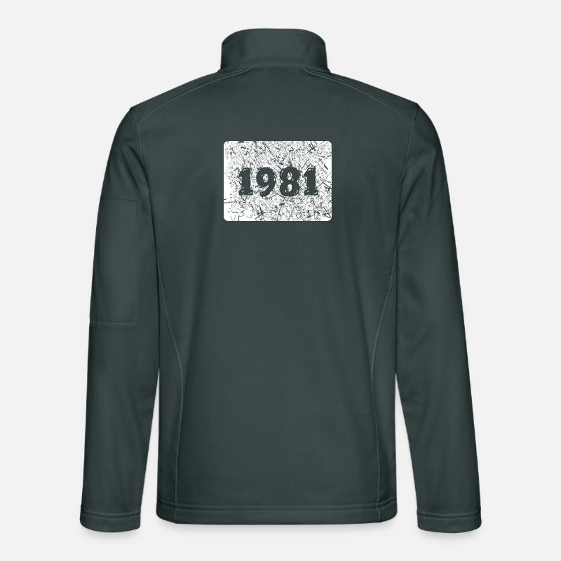 année 1981 Veste en tissu softshell Unisexe