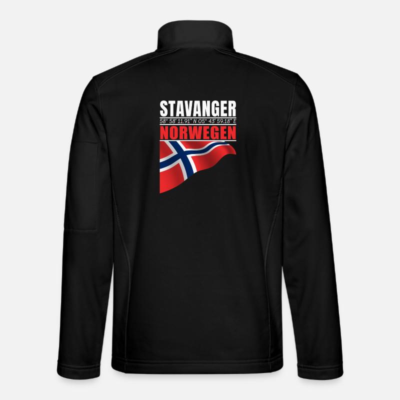 Stavanger - Unisex Softshelljacke - Schwarz