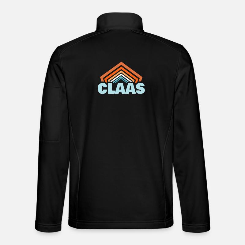 Claas as a given name - Unisex Softshell Jacket - black
