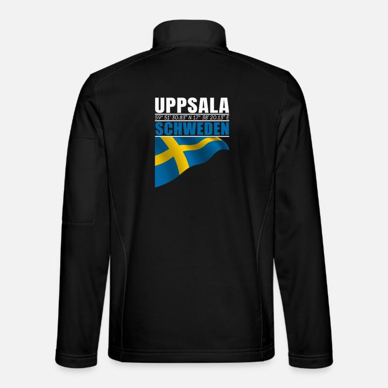 Uppsala - Unisex Softshelljacke - Schwarz