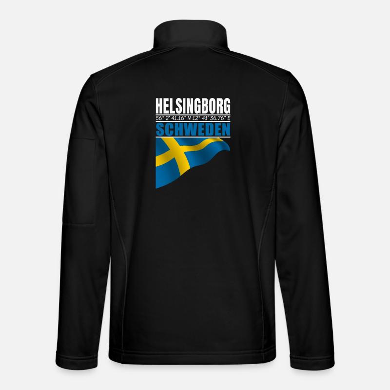 Helsingborg - Unisex Softshelljacke - Schwarz