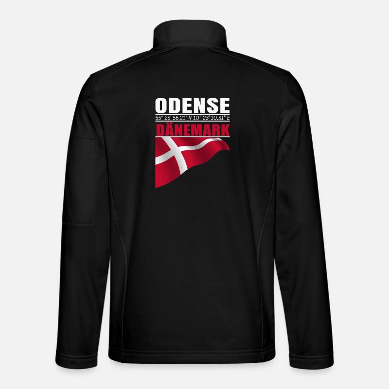 Odense - Unisex Softshelljacke - Schwarz