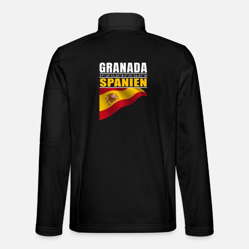 Granada - Unisex Softshelljacke - Schwarz