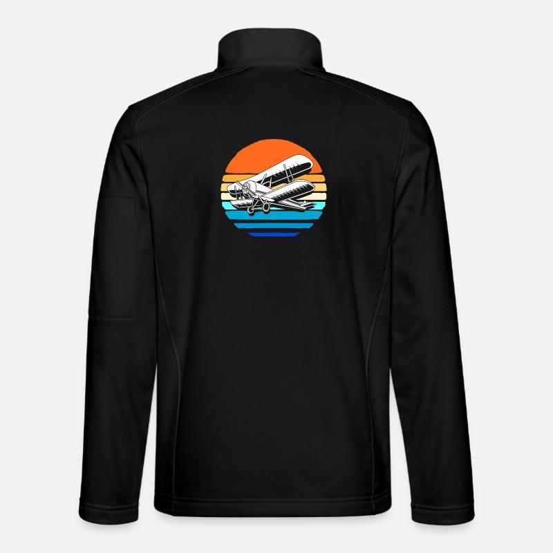 Model Airplane Model Airplane - Unisex Softshell Jacket - black