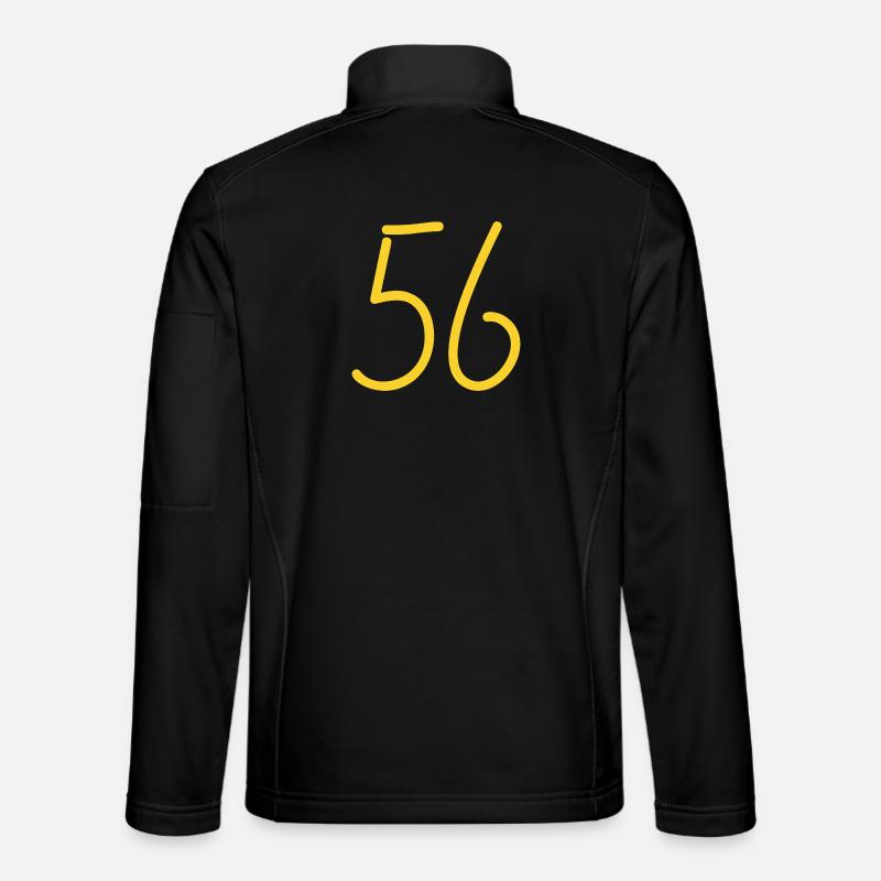 56 - Unisex Softshell Jacket - black