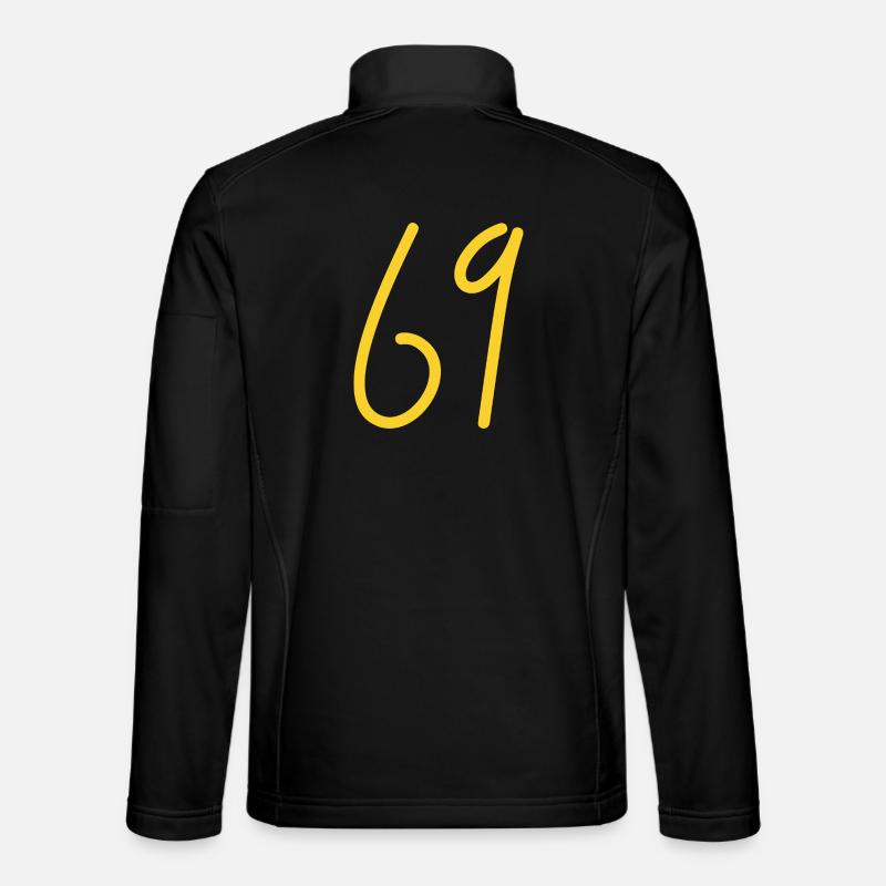 69 - Unisex Softshell Jacket - black