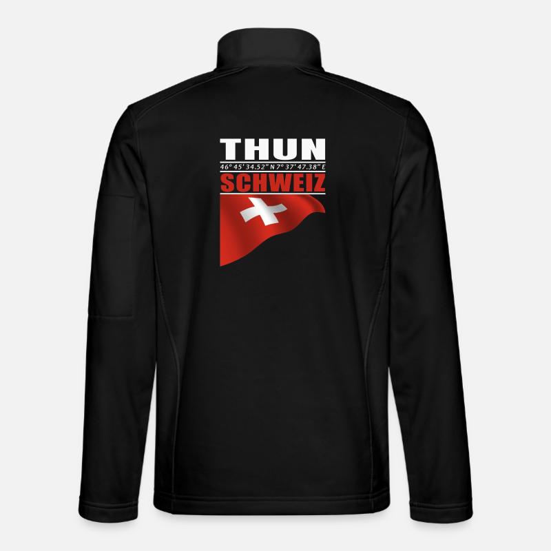 Thun - Unisex Softshelljacke - Schwarz