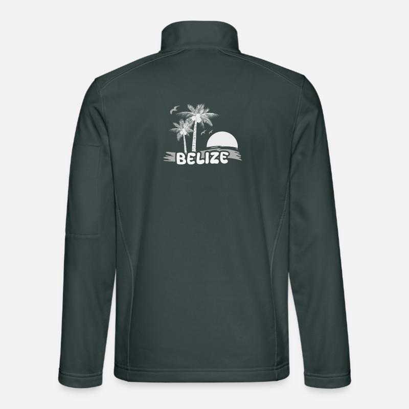 Plage de Belize Veste en tissu softshell Unisexe