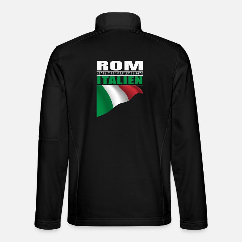 Rome - Unisex Softshell Jacket - black