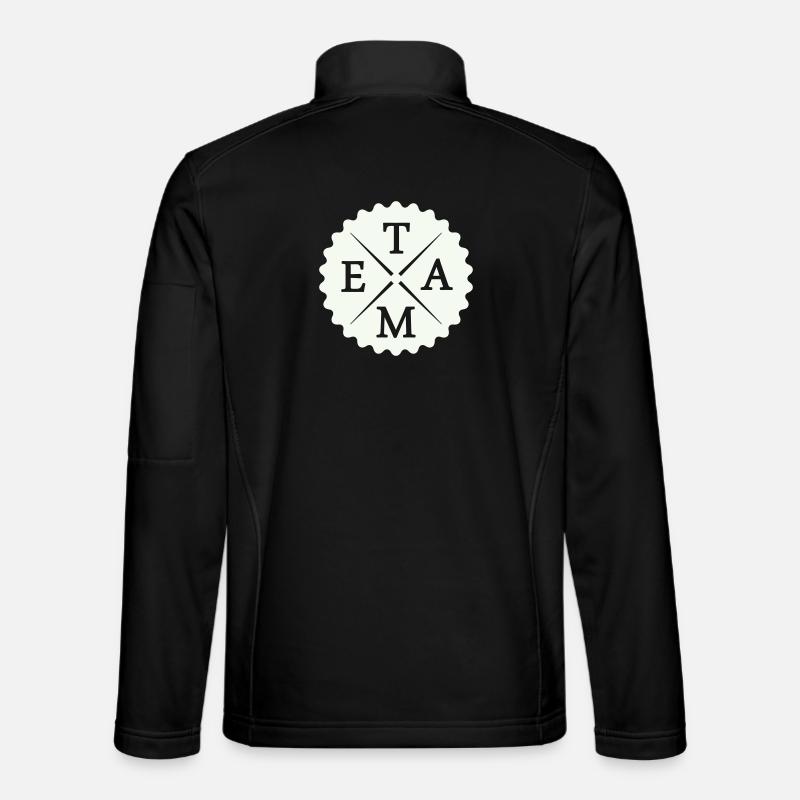 Team - Unisex Softshelljacke - Schwarz