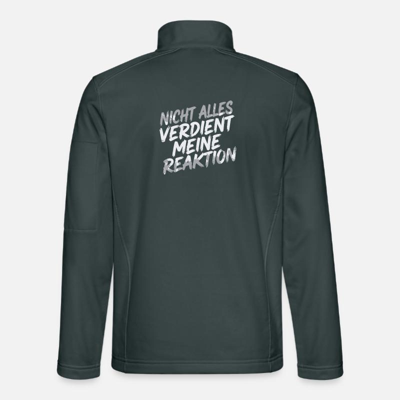 Null Reaktion - ist mir egal Unisex Softshelljacke