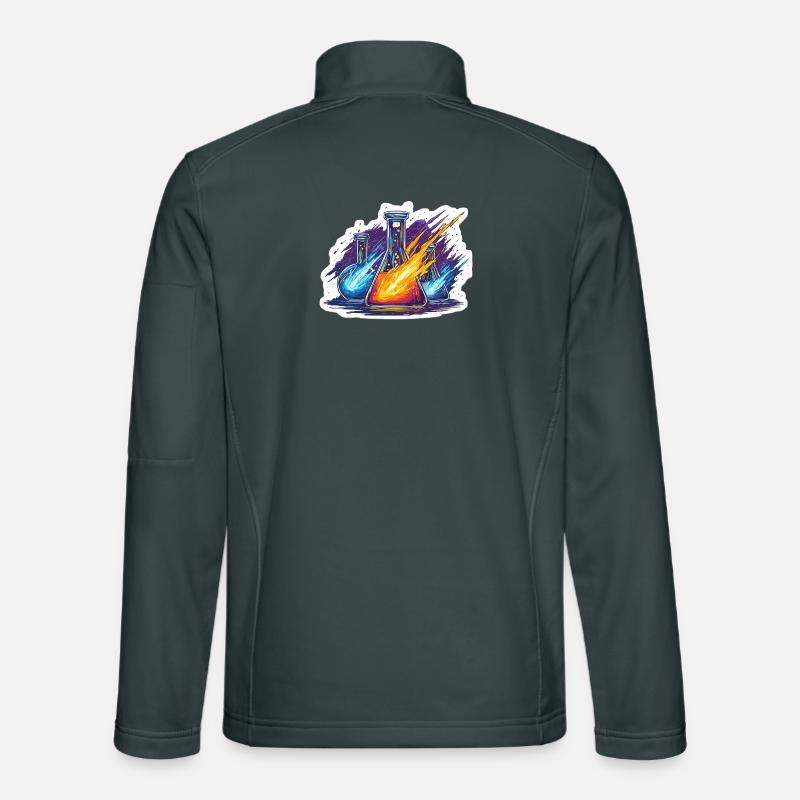 Labor-Geek-Quadrantiden-Meteorregen-Laborexperiment Unisex Softshelljacke