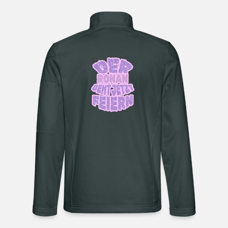 Ronan Ronan Veste en tissu softshell Unisexe