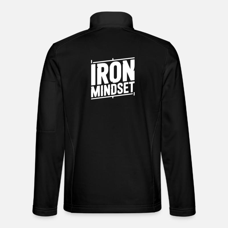 Iron Mindset - Unisex Softshell Jacket - black