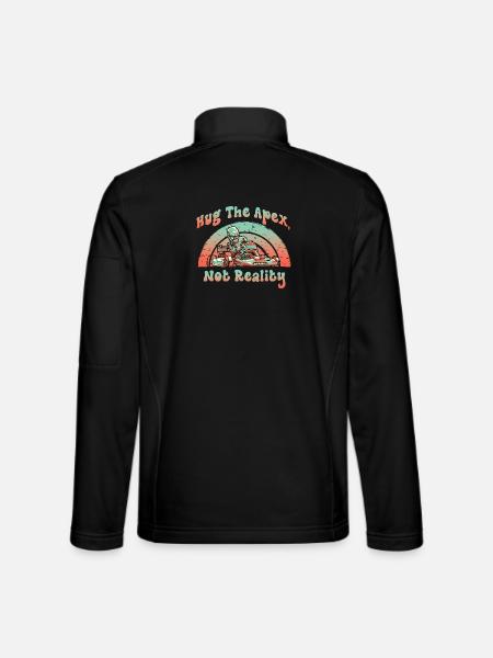 Hue The Apex Not Reality - Unisex Softshell Jacket - black