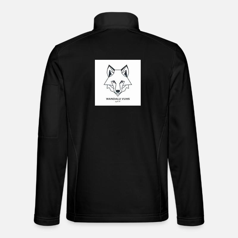 Wandalu Vuhs Fox - Unisex Softshell Jacket - black