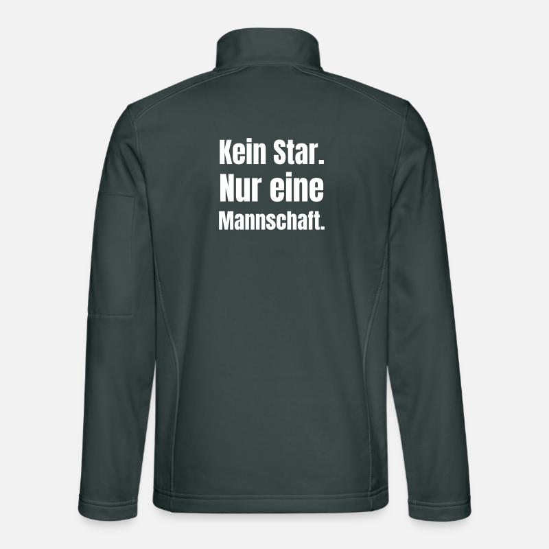 Kein Star, Nur eine Mannschaft, Unisex Softshelljacke