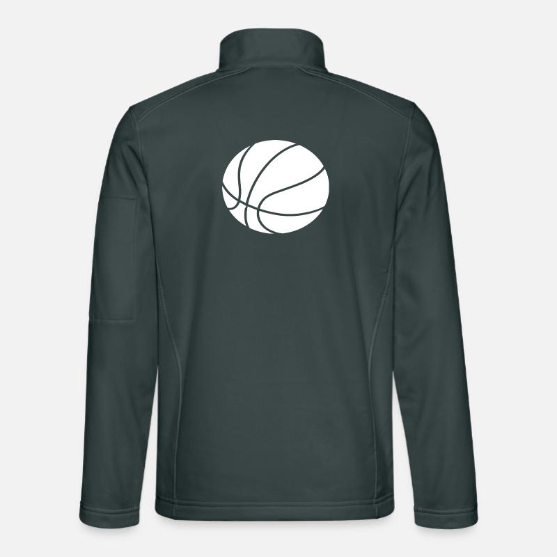 Plan minimal de basketball : conception sportive Veste en tissu softshell Unisexe