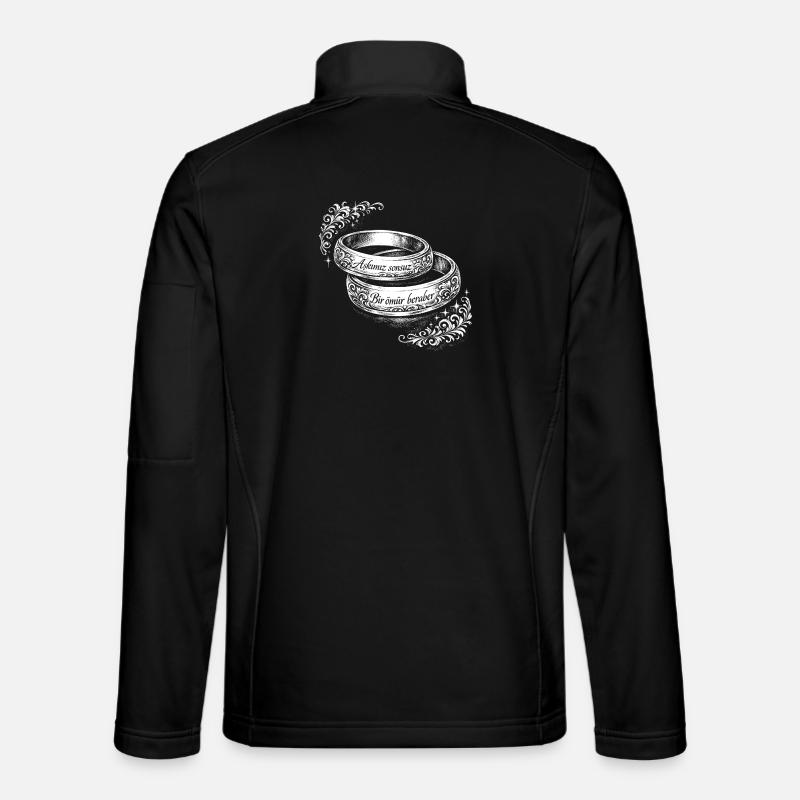 Dügün - Veste en tissu softshell Unisexe - noir