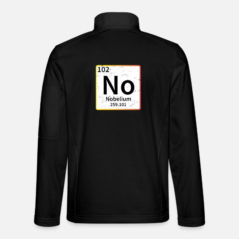 no chemistry periodic table - Unisex Softshell Jacket - black