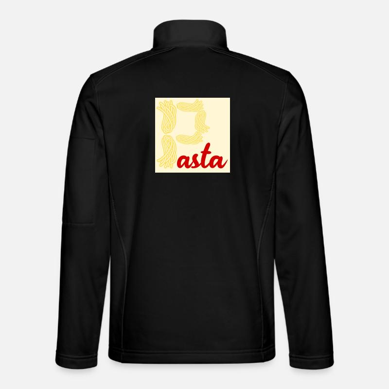 Pasta Nudeln Lieblingsessen - Unisex Softshelljacke - Schwarz