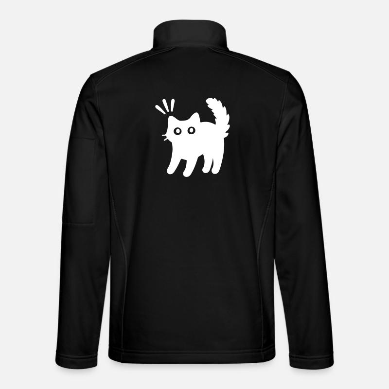 Cat Cat - Unisex Softshell Jacket - black