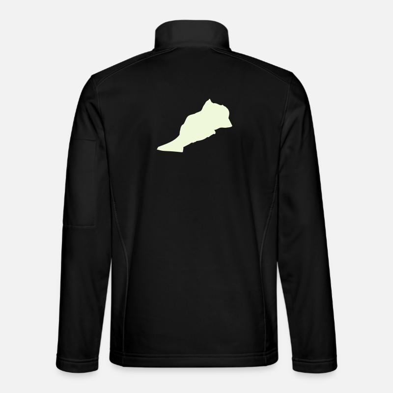 Marokko Morocco - Unisex Softshelljacke - Schwarz